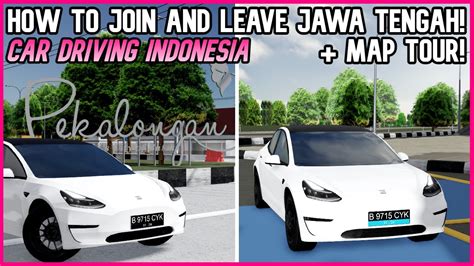 How To Join And Leave Jawa Tengah Map Tour Car Driving Indonesia