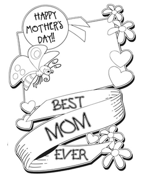 If you want to stick one of these free printable mother's day coloring pages in a card here are 25 homemade mother's day cards to inspire you and some printable mother's day cards if. 25 Mothers Day Coloring Pages For Kids