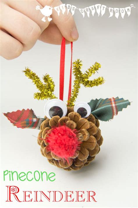 The buttons look like christmas tree balls. 33+ Handmade Christmas Ornaments for Kids ...