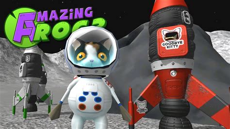 Saving Space Cats And Exploring Ufos Lets Play The Amazing Frog