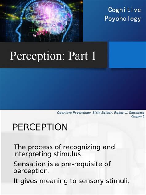 This book enables you to stimulate your ability to perceive the plan of god for your life. Cogni F Perception 1 | Stimulus (Physiology) | Perception