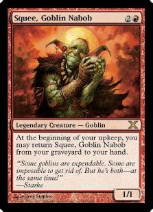 Squee, Goblin Nabob (Tenth Edition) - Gatherer - Magic: The Gathering