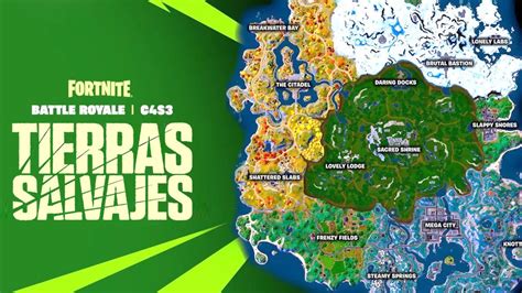 Fortnite Capítulo 4 Temporada 3 Mapa Oficial Youtube