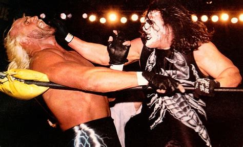 Hulk Hogan And Sting The Mess At Wcw Starrcade Pro Wrestling