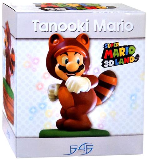 Super Mario 3d World Mario Statue Tanooki Suit First4figures Toywiz