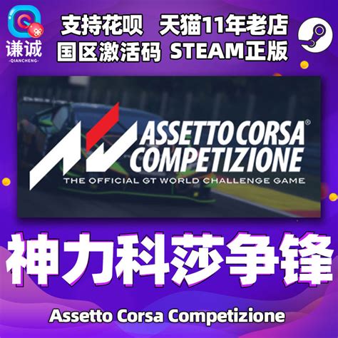 Steam正版中文PC游戏神力科莎 争锋 Assetto Corsa Competizione 虎窝淘