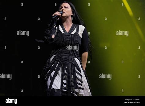 Italien 10 November 2022 Evanescence Worlds Collide Tour Live Im