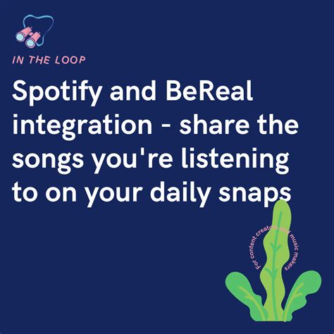 Spotify And Bereal Integration Share The Songs Youre Listening To On