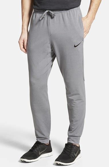 Nike Dri Fit Touch Fleece Sweatpants In Gray For Men Lyst