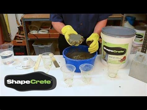 How to Make a Clay-like Mix, VIDEO | made with ShapeCrete : the Shape