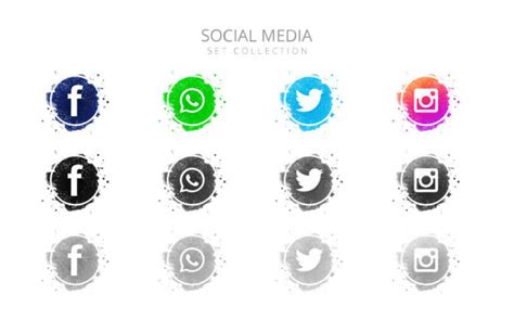 50 Free Social Media Icon Sets For Your Designs Vector Based