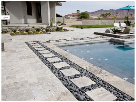 In terms of beauty both travertine pool decking and flagstone pool decking stands in competition with each other. Silver Travertine Tiles & Pavers | UP TO 45% OFF | Stone ...