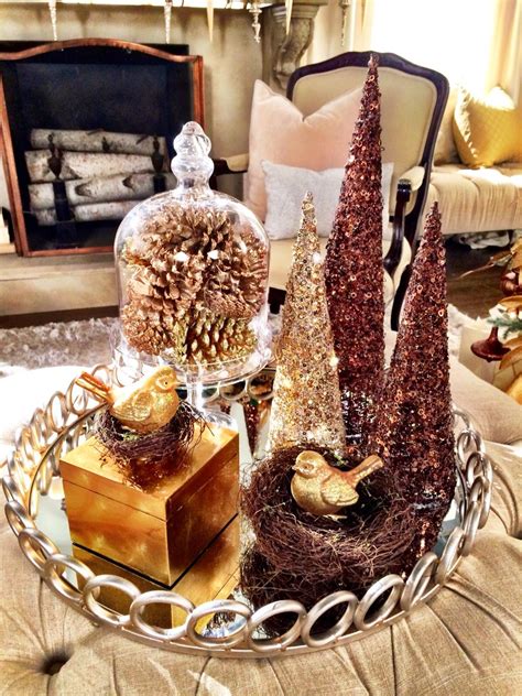 Christmas Coffee Table Decorations  50 Best DIY Christmas Table