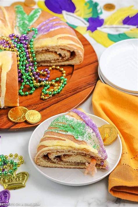Mardi Gras King Cake Recipe Easy King Cake Recipe Mardi Gras King