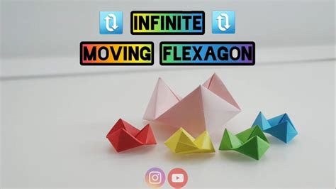 This Is A Simple Easy To Make Infinite Moving Flexagon Origami View