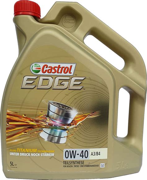 Castrol Edge 0w 40 A3b4 Motoröl Günstig Kaufen