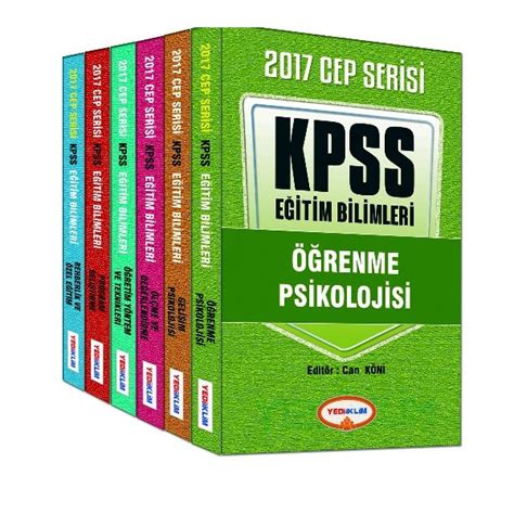 Yargı yayınları 2021 kpss eğitim bilimleri rehberlik ve özel eğitim yaprak test. 2017 KPSS Eğitim Bilimleri Cep Kitabı Yediiklim Yayınları ...