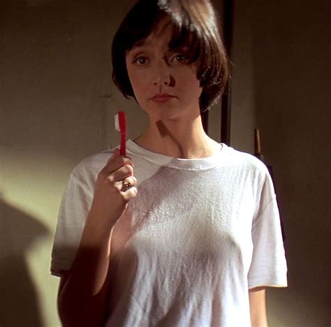 Maria De Medeiros As Fabienne With Toothbrush In Quentin Tarantino S Pulp Fiction