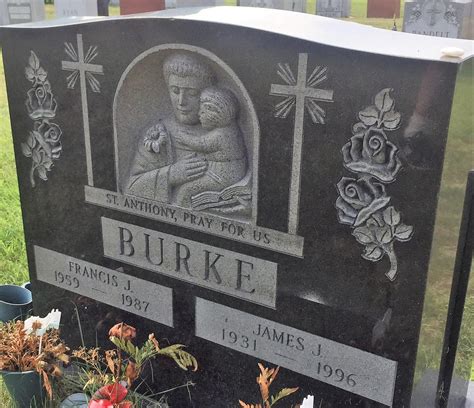 Jimmy Burkes Grave In Saint Charles Cemetery Ny Mafia
