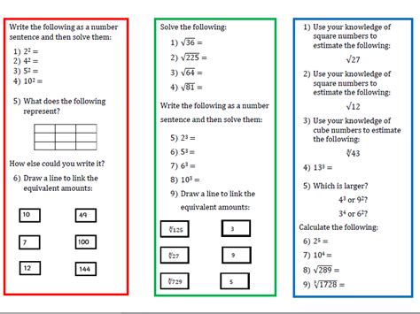 Jun 23, 2021 · cube numbers were definitely the hardest to get to behave with a sum, because there are only 3 practicable cube numbers in the region of the sums of the strings (\$ 6^3, 7^3, 8^3 \$). A Worksheet on Square and Cube Numbers | Teaching Resources