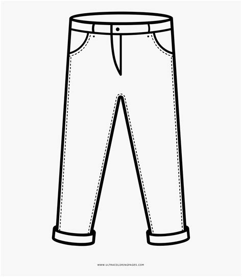 Trousers Coloring Page Coloring Pages