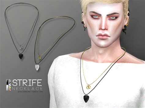 Pralinesims Strife Necklace Sims Sims 4 Sims 4 Clothing