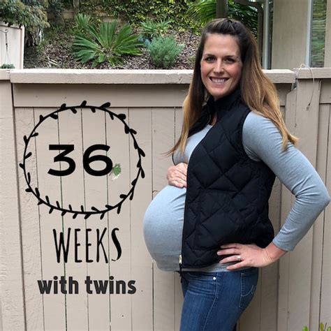 Twin Pregnancy Update 36 Weeks Pregnant With Twins Fitness Fatale