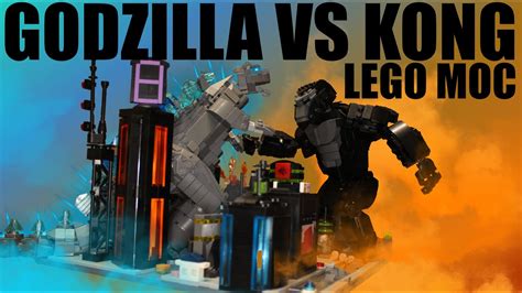 I Made A Lego Godzilla Vs Kong Moc Youtube