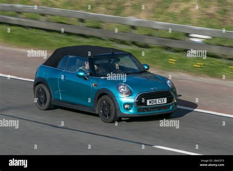 Turquoise Mini Convertible Cars Hi Res Stock Photography And Images Alamy