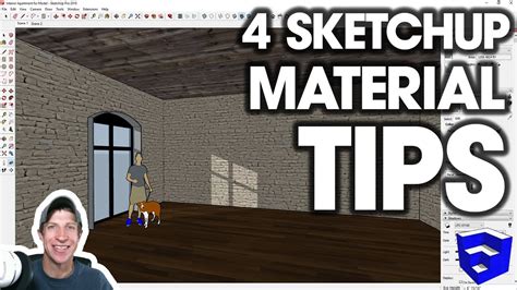 4 Tips For Editing Materials In Sketchup The Sketchup Essentials