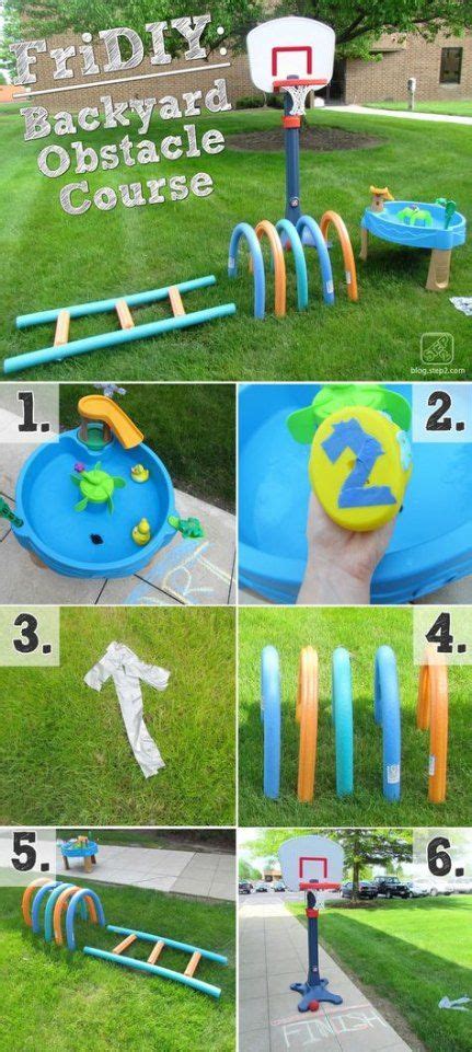 28 Ideas For Backyard Ideas With Pool Kids Obstacle Course Backyard
