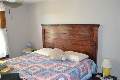 Rustic headboard (with images) pallet headboard diy. Farmhouse Headboard | Do It Yourself Home Projects from Ana White (With images) | Reclaimed wood ...