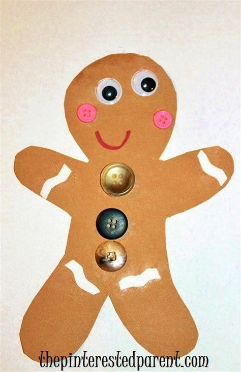 Compare and contrast this story. Gingerbread Men Crafts - The Pinterested Parent
