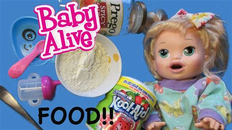 Baby Alive How To Make Baby Alive Food Juice 💕 Youtube