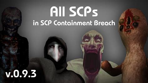 Scp Containment Breach Monsters