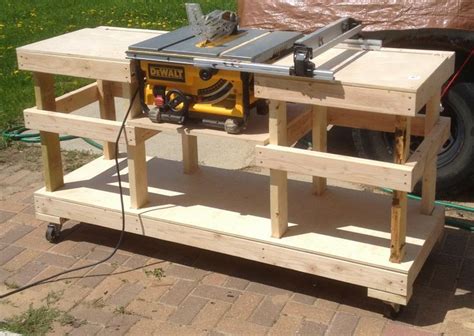 Mitre Saw Table Diy - WoodWorking Projects & Plans