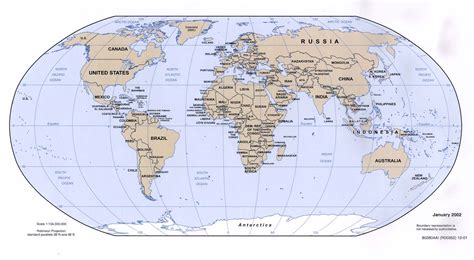 Weltkarte Politische Karte Karten Und Stadtpläne