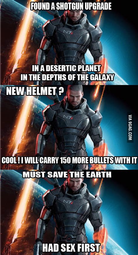 Mass Effect Logic 9gag