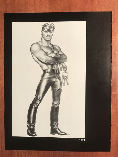 Art Page Print From TOM Of FINLAND Book Retrospective 1 Etsy