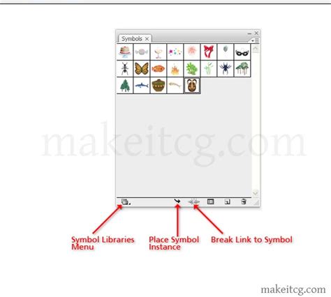 Using Symbols Panel In Adobe Illustrator