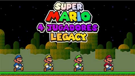 Super Mario 4 Jugadores Legacy Youtube