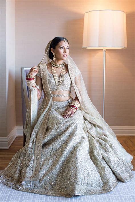 Nirali And Avinash Sabyasachi Gold Bridal Lehenga Think Shaadi Indian Wedding Outfits