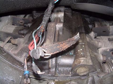 It is a strange looking braded sort of wire. alternator/battery - Jaguar Forums - Jaguar Enthusiasts Forum