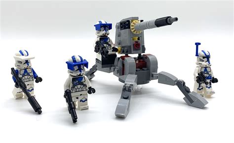 Lego 75345 Star Wars Pack De Combat Des Clone Troopers De La 501ème