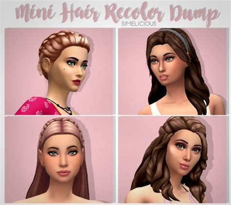 Sims Natural Hair Recolor Dump The Sims Book Vrogue