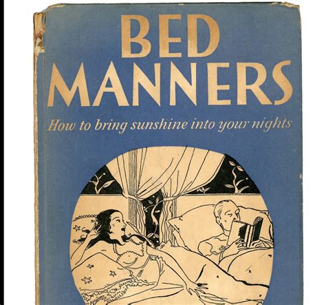 Bed Manners Vintage Book Cover Vintage Sex Manual Etsy
