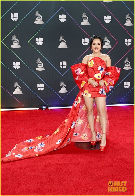 Becky G Sofia Carson Bella Thorne Attend Latin Grammys Photo