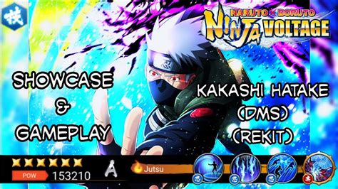 Showcase And Gameplay Kakashi Hatake Double Sharingan Rekit Naruto X