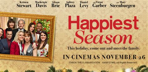 Movie Review: HAPPIEST SEASON - PAUL'S TRIP TO THE MOVIES