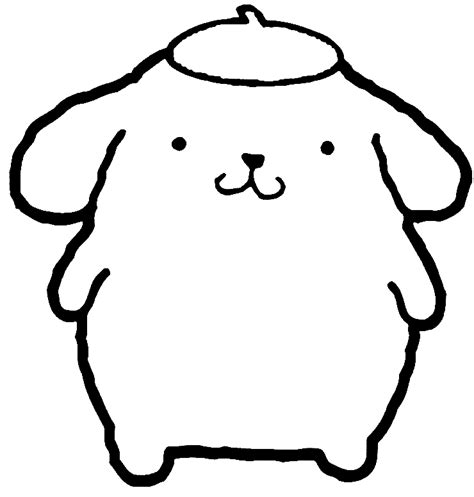 Páginas Para Colorir Pompompurin Eu Amo Minha Mãe Páginas Para